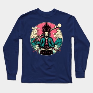 Anime Samurai Long Sleeve T-Shirt